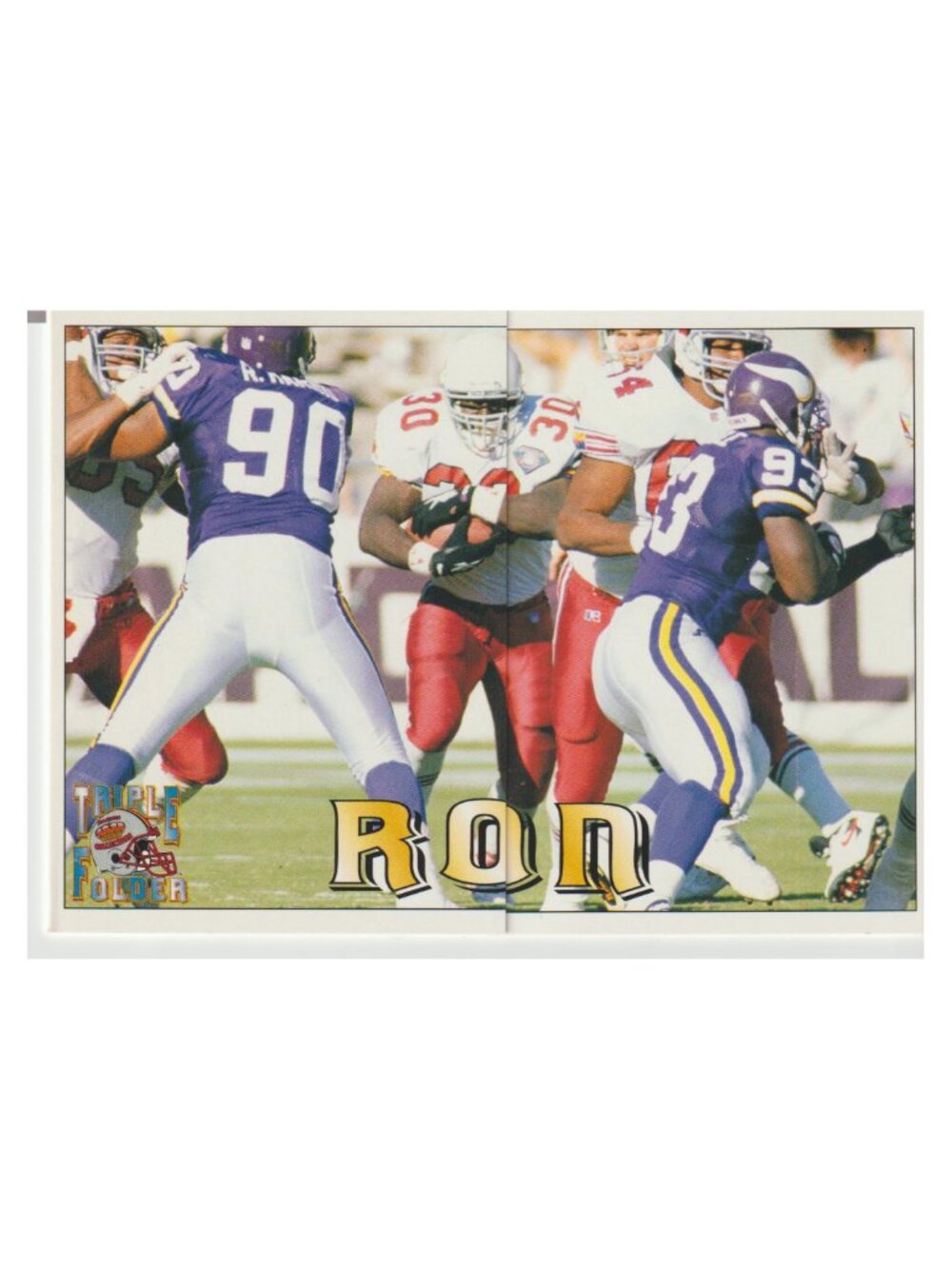 Ron Moore 1994 Pacific Trading Cards Triple Folder – Ungraded – Cardinals
